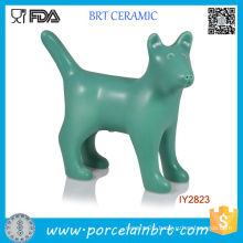 Creative Green Dog Ceramic Salt and Pepper Shaker